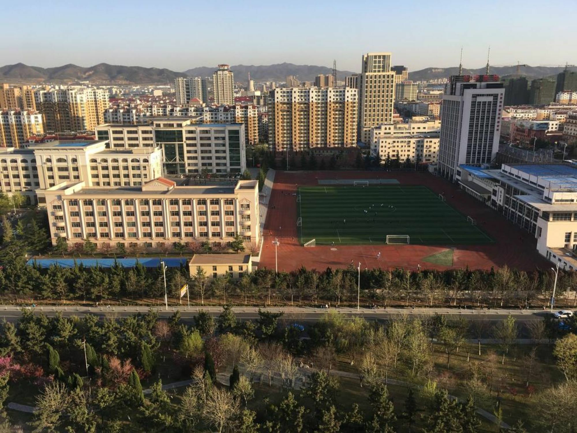 Weihai Airsun Apart-Hotel Exterior photo